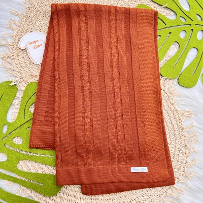 Saída de Maternidade Henry Salopete - Ferrugem Manta Luxo